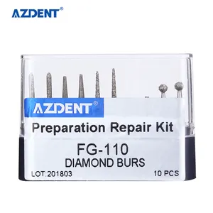 AZDENT Dental Instruments High Speed Dental Burs Dental Surgical Burs