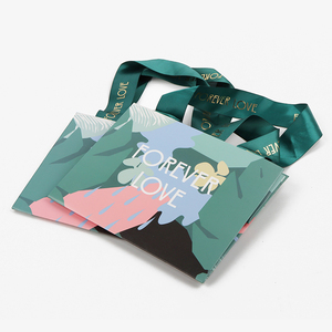 Tùy chỉnh túi giấy cho quần áo sang trọng tông mua sắm kinh doanh túi quà tặng với logo riêng của bạn - Product Image 2