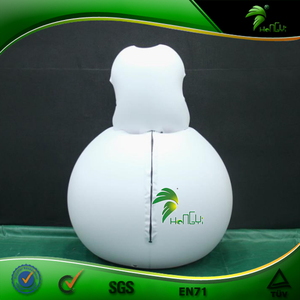 Abominable muñeco de nieve inflable gigante inflable Navidad juego de rol traje de fiesta disfraz de hombre de dibujos animados - Product Image 4