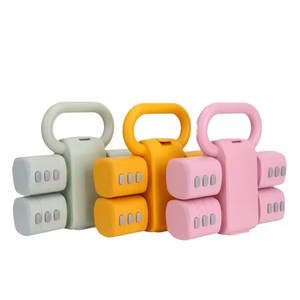Ensemble d'<span class=keywords><strong>haltères</strong></span> et kettlebells intelligents 2 en 1 pour <span class=keywords><strong>femmes</strong></span>, neufs, réglables, multicolores, pour le yoga, l'entraînement et l'exercice - Product Image 6