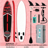 Planche de SUP gonflable EP06 EU, livraison gratuite, logo personnalisé, dropshipping, 350 cm extra large, planche à pagaie gonflable pour la planche à pagaie en famille