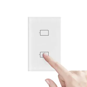 BroadLink Smart Home EU/US/UK Standard 1/2/3 Gang Wireless Remote Control Smart Wifi Light Switch with Alexa Google