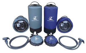 11L Hot Selling <strong>Portable</strong> Foldable TPU Camping Pressure <strong>Shower</strong> for Hiking Traveling - Product Image 4