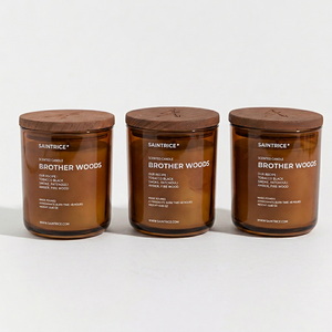 Lussuoso Barattolo per Candele Personalizzato con Fondo Curvo e Coperchio in Legno con Logo Inciso, Contenitore per Candele e Scatola di Imballaggio Personalizzabili - Product Image 4