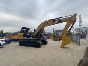Excavatrice sur chenilles hydraulique CAT 329D2 d'occasion, robuste, 29 tonnes, avec brise-roche, à vendre - Product Image 1