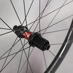 Ruedas de carbono ultraligeras, llantas de onda X, ruedas de fibra de carbono, freno de disco/freno de llanta, bujes <span class=keywords><strong>DT</strong></span> <span class=keywords><strong>240</strong></span> de carbono para bicicleta de carretera - Product Image 3