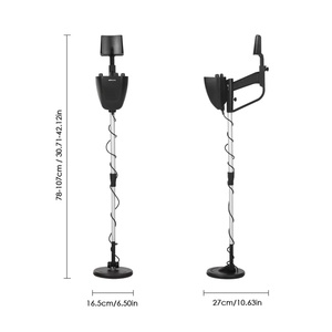 Détecteur de métaux industriel, profondeur 3-5 m et double plaque de sonde pour la recherche d'or, d'argent et de cuivre - Product Image 5