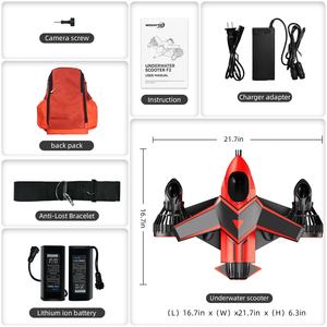 USAUTurkeyBRAEITA Smart elettrico 500W motorino subacqueo mare per sport acquatici e immersioni spedizione gratuita - Product Image 6