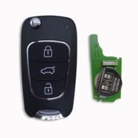 Xhorse XKHY02EN Universal Remote Car Key 3 Buttons for Hyundai Type Work with VVDI Key Tool MINI Programmer English Version