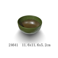 Service de vaisselle rond en mélamine pour la maison, comprenant des assiettes et des bols, et un ensemble de coupelles à sauce