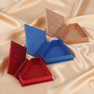 Boîte personnalisée pour extensions de cils, boîtes triangulaires personnalisées avec logo, cils - Product Image 3