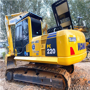 Excavadora de 22 toneladas en buen estado, excavadora Komatsu usada, Komatsu PC220 excavadora sobre orugas, excavadora de 2 toneladas, a la venta - Product Image 1
