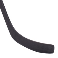 Bâton de hockey professionnel en fibre de carbone de qualité supérieure, design Black-Out pour des performances optimales au hockey sur glace et sur gazon