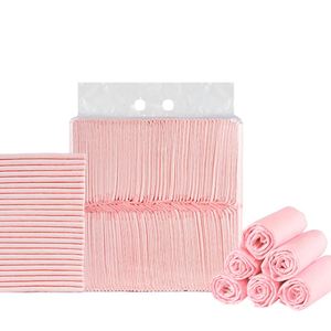 100 coussinets d'apprentissage jetables pour chiots, chiens, chats, lapins, cochons d'Inde, imperméables, avec sacs à déjections pour litière automatique - Product Image 5