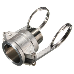 Manguera de Succión de Acero Inoxidable Personalizada <span class=keywords><strong>Ss</strong></span> 304/316, Conexiones Camlock Roscadas Macho Tipo B - Product Image 4