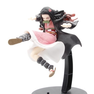 Vente en gros de poupée Ghost Slayer Kamado Tanjirou <span class=keywords><strong>Nezuko</strong></span> Personnages d'anime <span class=keywords><strong>Figurine</strong></span> en PVC Poupée de collection - Product Image 6