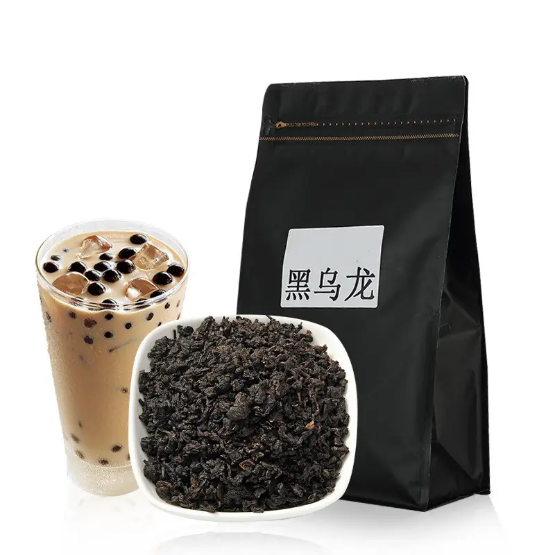 High quality Black Oolong Tea Milk Tea Raw Big bag low price