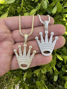 Colgante Clásico de Hip Hop Personalizado Más Vendido, Plata 925, Joyería Unisex para Fiestas, Venta al por Mayor, Colgantes de Lujo con Corte Brillante de 2.70 Ct - Product Image 5