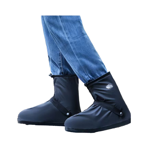 Professional Manufacture Colorful PVC Waterproof Rain Boot Cover Reusable Rain Shoe Covers for Winter Summer Autumn Seasons