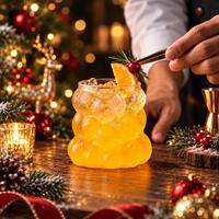 Verres à Martini en Cristal de Forme Unique pour Noël, Ensemble de Verres à Cocktail et à Vin pour Bar, Fête, Mariage, Cadeau, Vente en Gros, Personnalisation du Logo