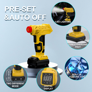 Mini Inflador de Neumáticos para Automóvil, Inflador de Neumáticos Digital Inalámbrico para Automóvil, <span class=keywords><strong>Compresor</strong></span> de Aire - Product Image 5