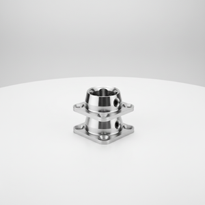 Adattatore per Ricevitore a 4 Fori E-Life E-PRA-REF4 in Alluminio e Acciaio Inossidabile per Impianti Protesici e Materiali Interventistici - Product Image 1