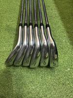 Fers de golf creux usinés CNC 5-P, têtes de clubs en acier forgé, logo personnalisé sur le shaft, clubs de golf de compétition pour hommes
