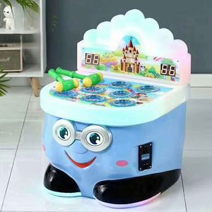 รถของเล่นเด็กแบบหยอดเหรียญรูปกระรอกนักสู้ เครื่องเกมกระรอก - Product Image 5