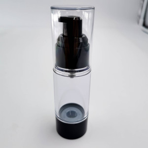 Flacon pompe airless 15 <span class=keywords><strong>20</strong></span> 30 50 80 100 ml pour crème visage, flacon airless 30 ml pour sérum huileux et gel contour des yeux pour emballage cosmétique - Product Image 3