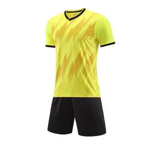 Uniformes de Fútbol Personalizados al por Mayor para Hombre, Conjuntos con Logotipos y Nombres de Equipos Personalizados, 100% Poliéster, Transpirables, Nuevos - Product Image 6