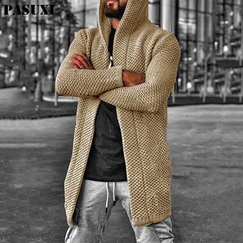 PASUXI Plus Size Hoodies Men Custom