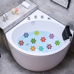 Xuri fleur fort adhésif salle de bain autocollant antidérapant salle de bain <span class=keywords><strong>baignoire</strong></span> toilette Patch bâton bande carrelage plus malade - Product Image 5