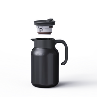 Théière à vide à eau chaude en acier inoxydable 304 2000ml flacons thermos à thé bouilloire flacon à vide cafetière de voyage