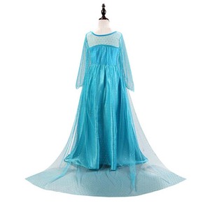 Nuovo <span class=keywords><strong>Vestito</strong></span> da Principessa Anna per Compleanno <span class=keywords><strong>Bambina</strong></span>, Costume <span class=keywords><strong>Elsa</strong></span> DISP-013 - Product Image 2