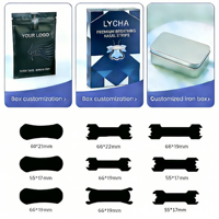 Bandelettes nasales transparentes certifiées CE, hypoallergéniques, pour une meilleure respiration nasale, aide au sommeil, anti-ronflement, forte adhérence