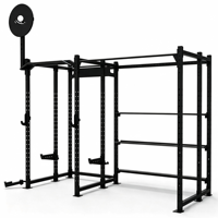 Rack de Fitness Multifuncional Personalizable CF / Rack de Sentadillas para Entrenamiento Físico y de Fuerza Crossfit