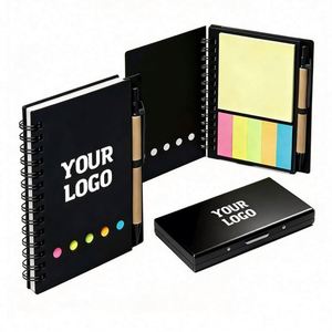 Wholesale Kraft Paper Creative Combination Sticky Notes Logo <b>Memo</b> <b>Pad</b> Notebooks Notepad Business Gift Custom Promotional Gifts - Product Image 1