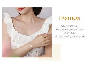 Bracciale ALICE S925 in Argento Sterling 925 con Zirconi, Stile Casual e Confortevole - Product Image 6