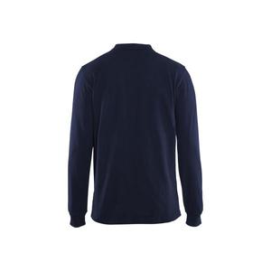 BLAKLADER-Polo 338810508900M à manches longues Bleu marine-T-SHIRTS ET POLO DE TRAVAIL EAN 7330509482056 - Product Image 2