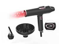 Sèche-cheveux professionnel à technologie de film thermique infrarouge lointain, sans balais, avec diffuseur magnétique
