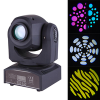 Haute qualité Rgbw Dmx512 scène faisceau lumineux tête mobile éclairage Mini Led 60w lumière principale mobile pour DJ Disco bar nuit