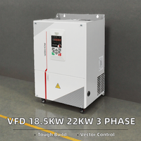 Nouveau produit BEIQI VFD 18,5KW 22KW Variateur de fréquence triphasé pour moteur de pompe, contrôle vectoriel 220V IP21