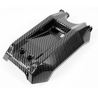 Couverture de batterie en fibre de carbone Surron Light Bee X S, couvercle de compartiment à transfert d'eau, pièces pour vélos électriques Segway X260 X160