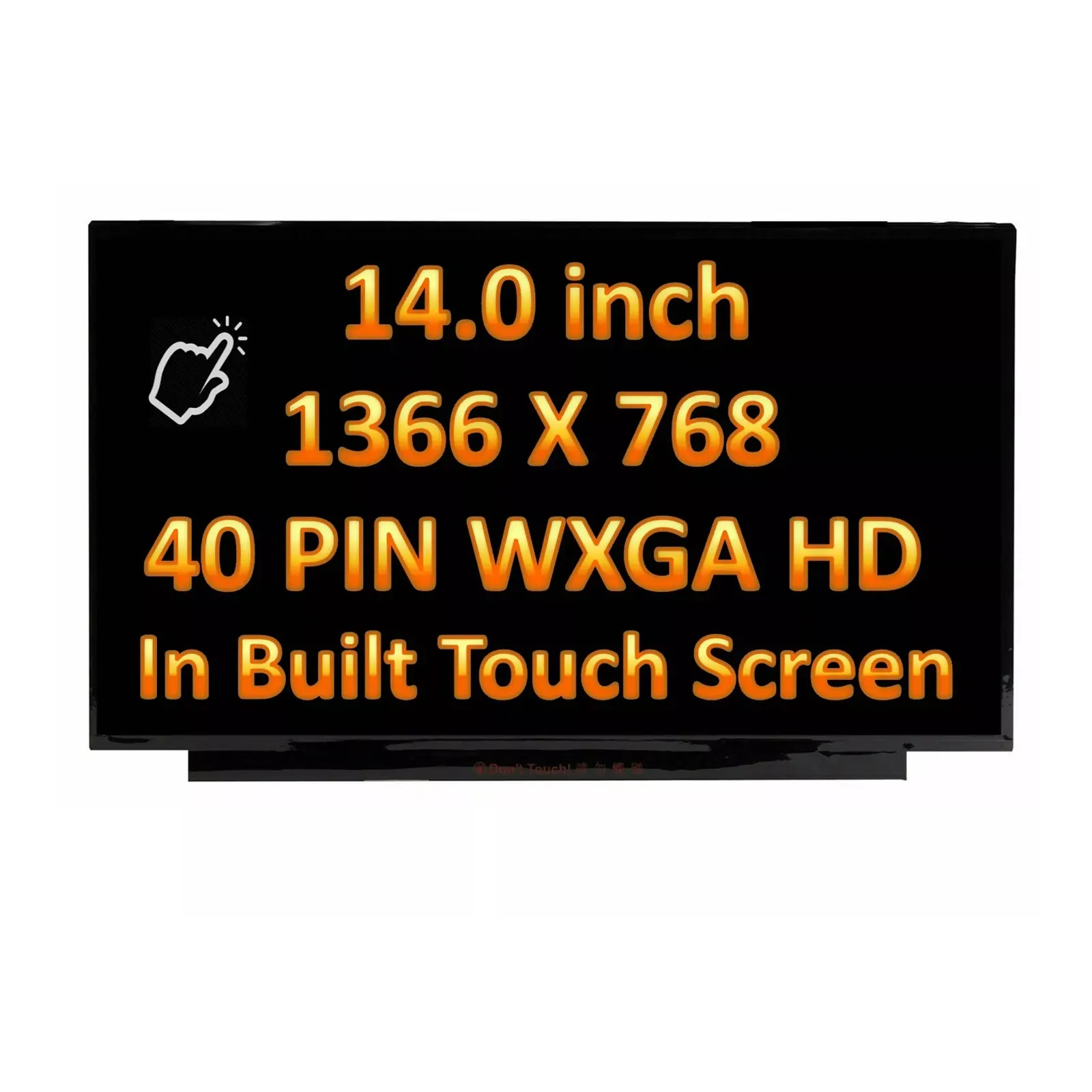 HP Chromebook 14A-NA 14A-CA LCD स्क्रीन लैपटॉप HD 1366x768 LED के लिए GBOLE B140XTK02.0