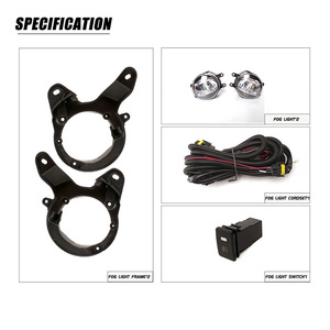 Soporte de Luz Antiniebla Delantera Haowei para CHR Versión Asia Pacífico 2017-2020 Modificación de Baja Especificación - Product Image 5