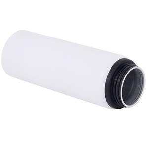 Usine Meilleure Vente Sublimation DIY 600ml Aluminium Grande <span class=keywords><strong>Bouche</strong></span> Sports <span class=keywords><strong>de</strong></span> Plein Air Bouteille D'eau Blanc - Product Image 5