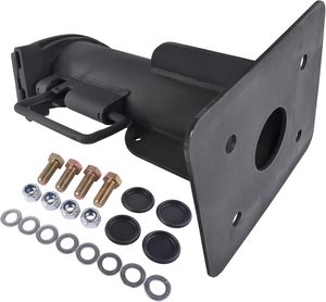 Adaptateur <span class=keywords><strong>de</strong></span> <span class=keywords><strong>remorque</strong></span> à col <span class=keywords><strong>de</strong></span> cygne <span class=keywords><strong>de</strong></span> 15 po, poche <span class=keywords><strong>de</strong></span> boule <span class=keywords><strong>de</strong></span> 2-5/16 po, capacité <span class=keywords><strong>de</strong></span> 20 000 lb et <span class=keywords><strong>plaque</strong></span> <span class=keywords><strong>de</strong></span> verrouillage auto-centrante, coupleur - Product Image 3