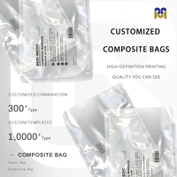 Sachets d'emballage en plastique, Sacs en plastique thermosoudés pour pansements médicaux, Sacs d'emballage composites de qualité médicale à impression personnalisée
