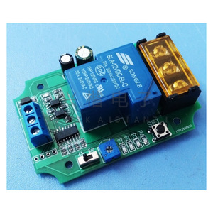 SINGLE 24V <b>Relay</b> Module 30A SPDT Self Locking Delayed Power Off One Touch Start Stop Switch Board - Product Image 1