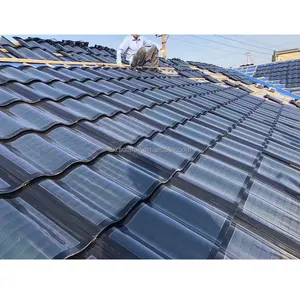 Tuile <span class=keywords><strong>solaire</strong></span> photovoltaïque intégrée en verre monocristallin 36W 6V 360*530mm pour toiture - Vente en gros - Product Image 3